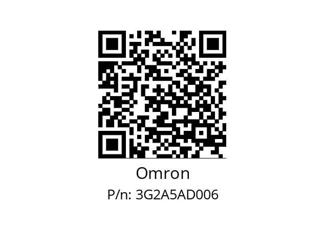   Omron 3G2A5AD006