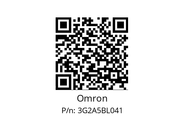   Omron 3G2A5BL041