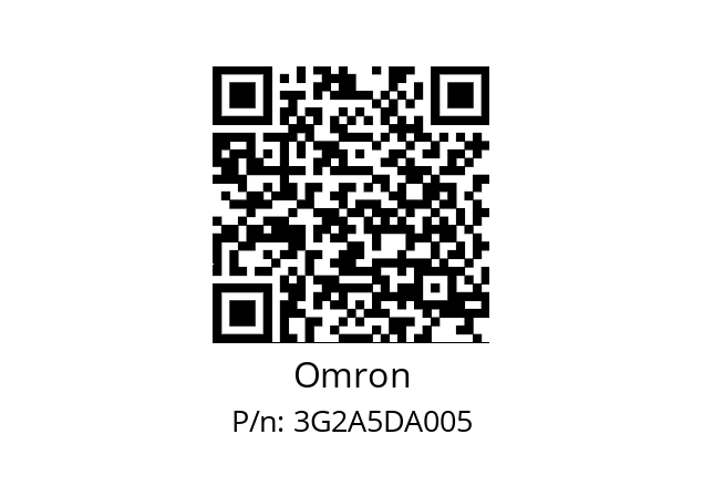   Omron 3G2A5DA005