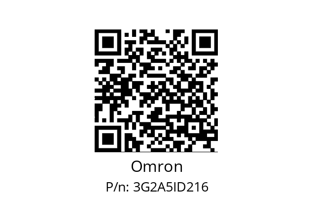   Omron 3G2A5ID216