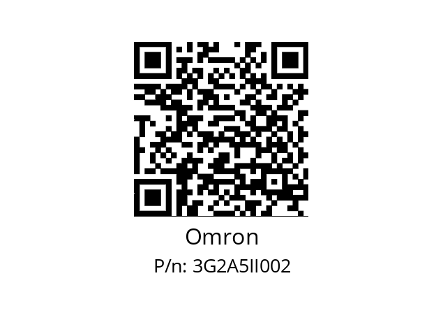   Omron 3G2A5II002