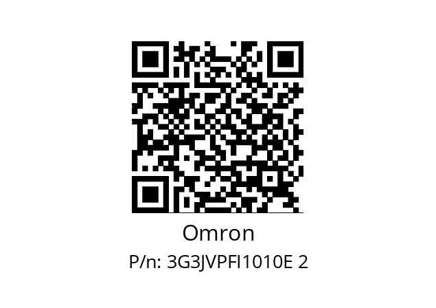   Omron 3G3JVPFI1010E 2