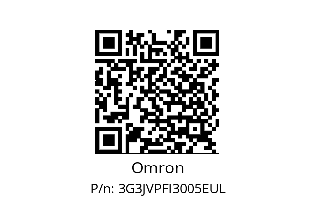   Omron 3G3JVPFI3005EUL