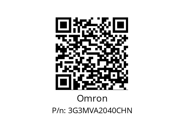   Omron 3G3MVA2040CHN