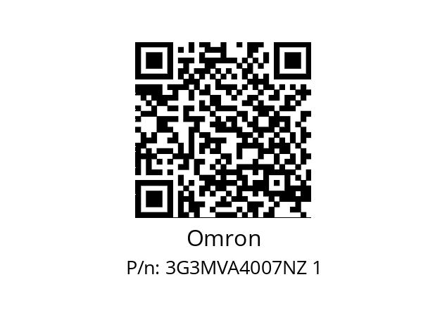   Omron 3G3MVA4007NZ 1