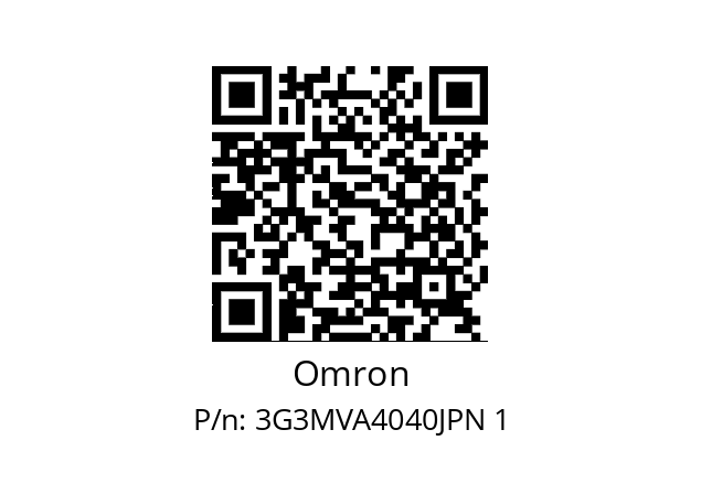   Omron 3G3MVA4040JPN 1