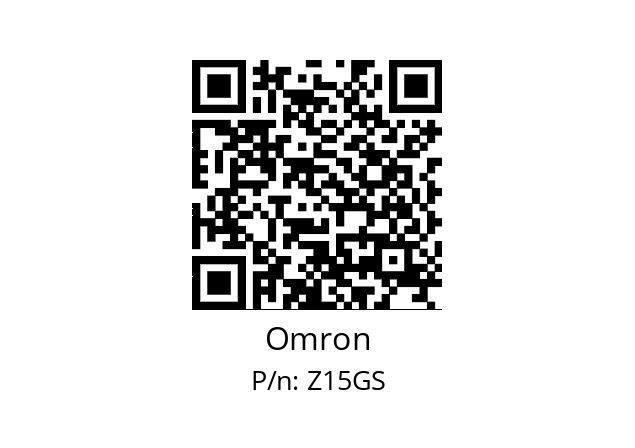   Omron Z15GS