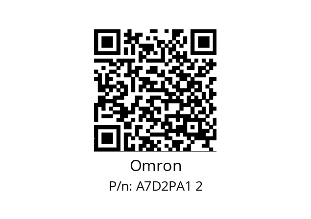   Omron A7D2PA1 2