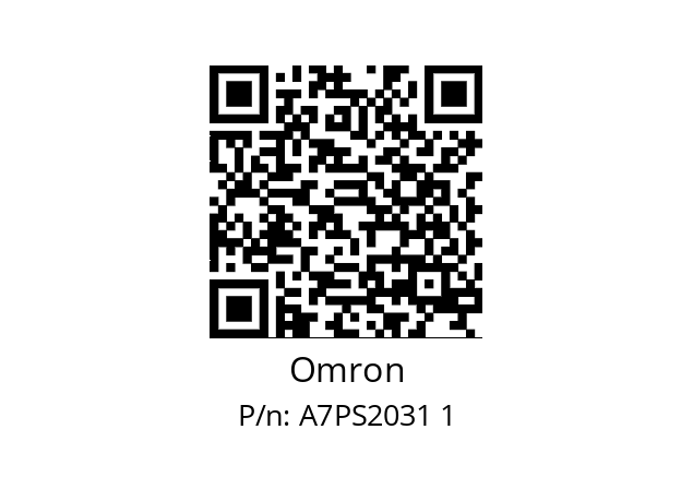   Omron A7PS2031 1