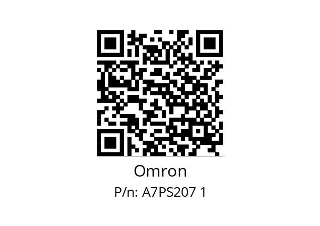   Omron A7PS207 1