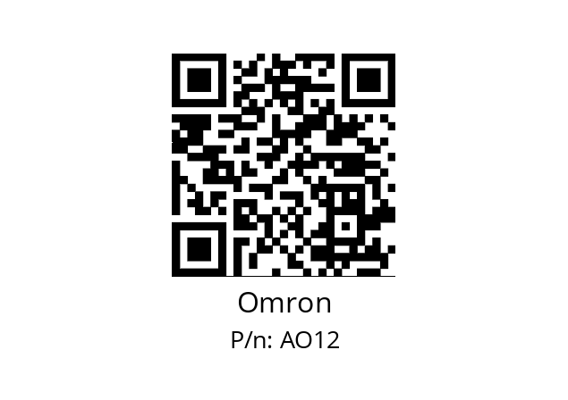   Omron AO12