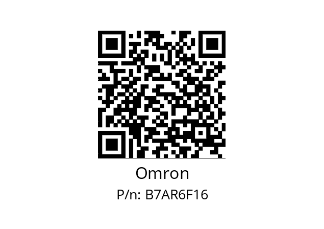   Omron B7AR6F16