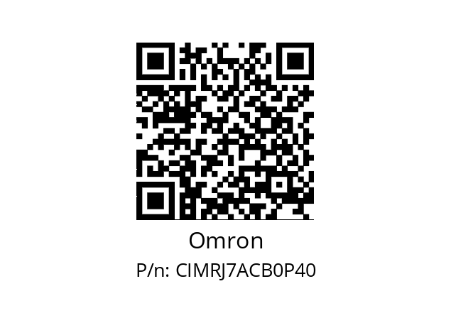   Omron CIMRJ7ACB0P40