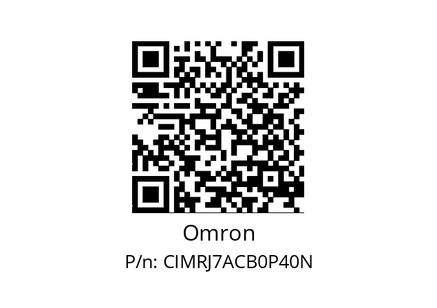   Omron CIMRJ7ACB0P40N