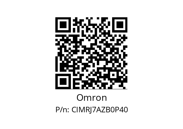   Omron CIMRJ7AZB0P40