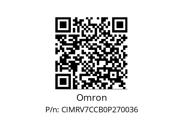   Omron CIMRV7CCB0P270036