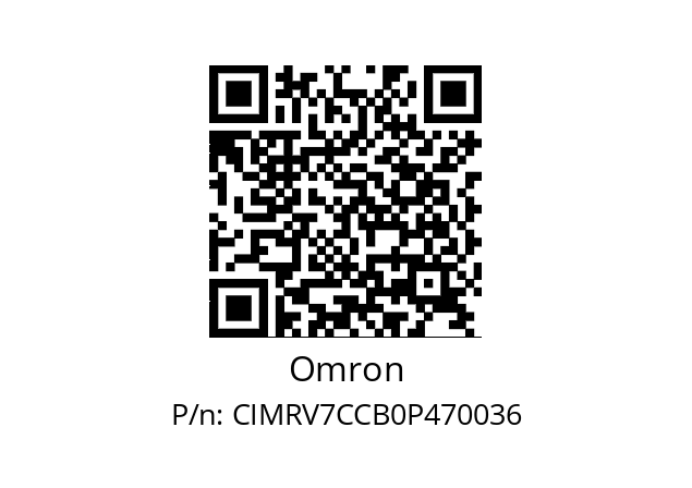   Omron CIMRV7CCB0P470036