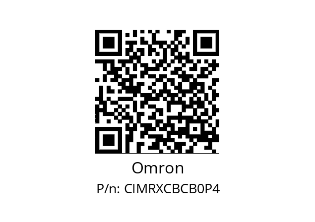   Omron CIMRXCBCB0P4