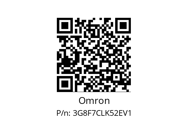   Omron 3G8F7CLK52EV1