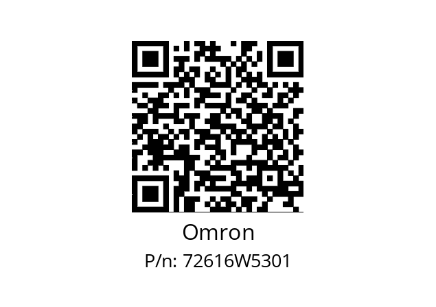   Omron 72616W5301