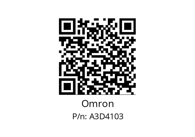   Omron A3D4103