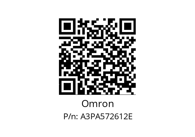   Omron A3PA572612E