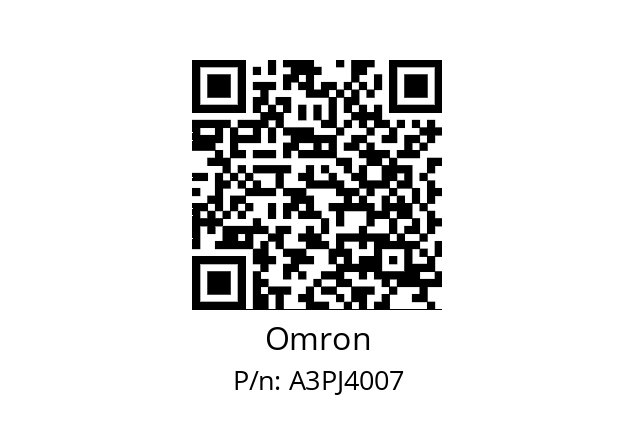   Omron A3PJ4007