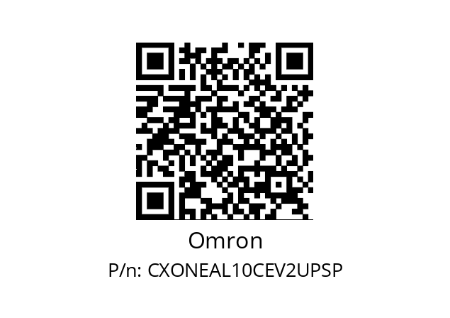   Omron CXONEAL10CEV2UPSP