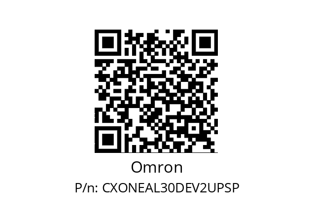   Omron CXONEAL30DEV2UPSP