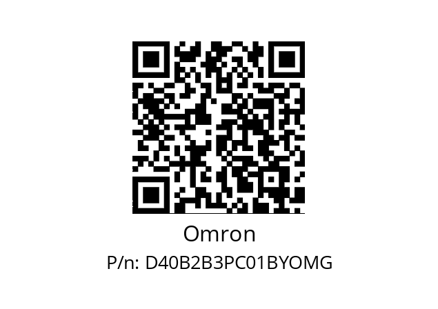   Omron D40B2B3PC01BYOMG