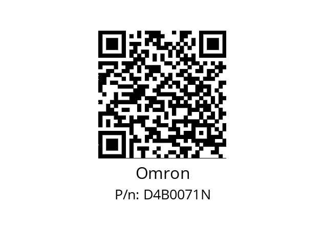   Omron D4B0071N