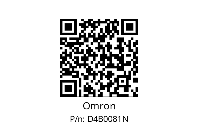   Omron D4B0081N