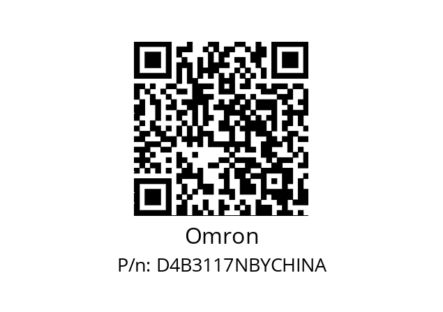   Omron D4B3117NBYCHINA