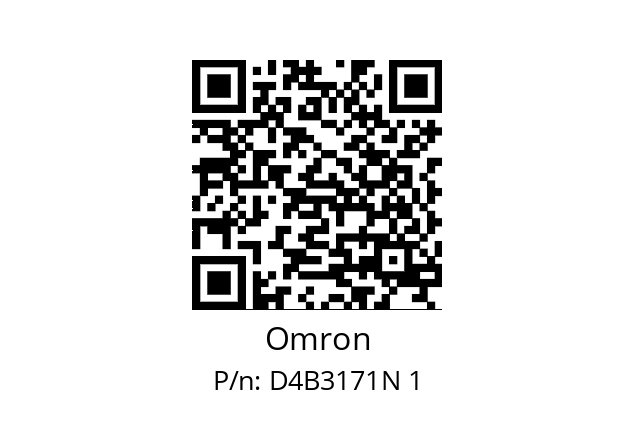   Omron D4B3171N 1