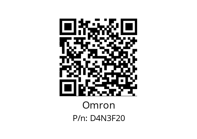   Omron D4N3F20