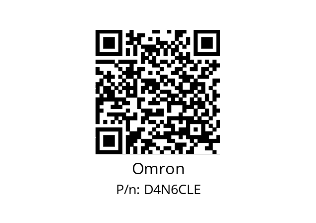   Omron D4N6CLE