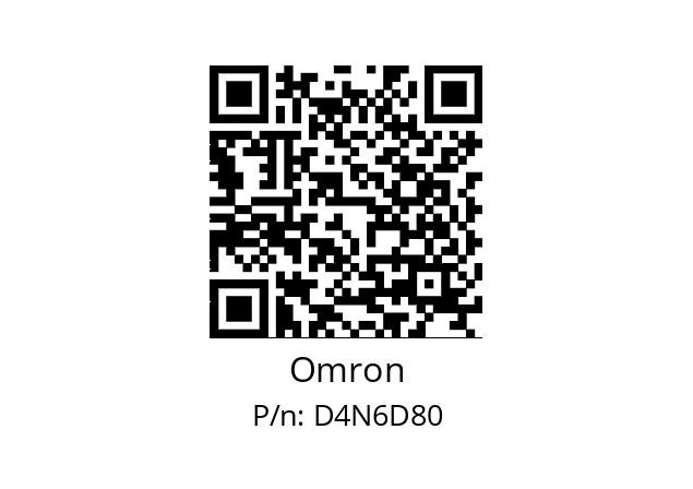   Omron D4N6D80