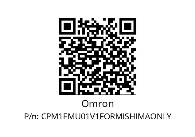   Omron CPM1EMU01V1FORMISHIMAONLY