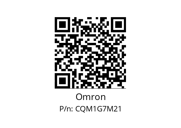   Omron CQM1G7M21