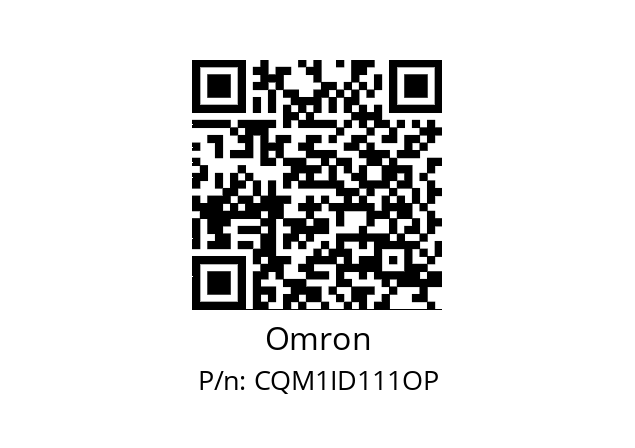   Omron CQM1ID111OP