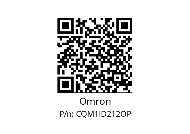   Omron CQM1ID212OP