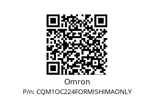   Omron CQM1OC224FORMISHIMAONLY