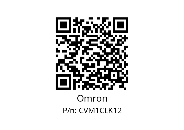   Omron CVM1CLK12