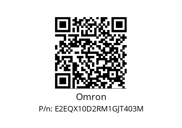   Omron E2EQX10D2RM1GJT403M