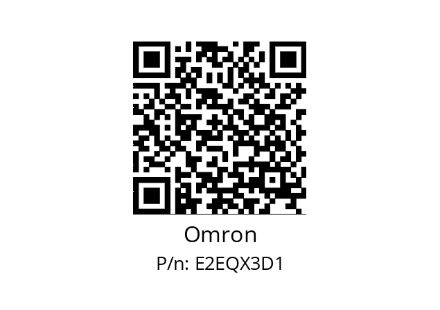   Omron E2EQX3D1