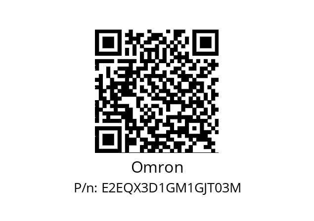   Omron E2EQX3D1GM1GJT03M