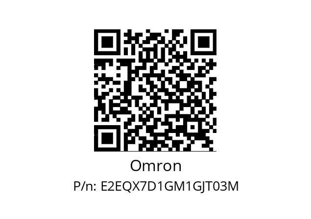   Omron E2EQX7D1GM1GJT03M