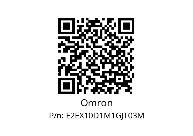   Omron E2EX10D1M1GJT03M