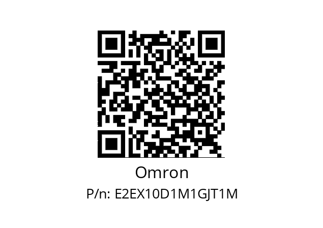   Omron E2EX10D1M1GJT1M