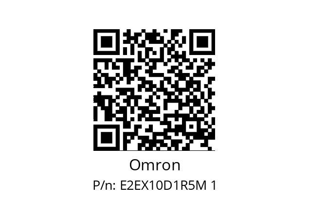   Omron E2EX10D1R5M 1